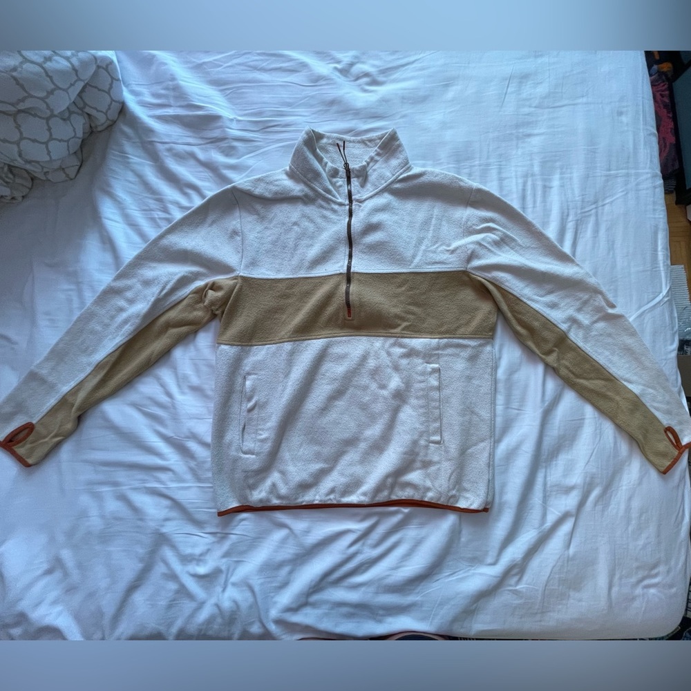 Urban Outfitters Quarter Zip Tricolour Sweater